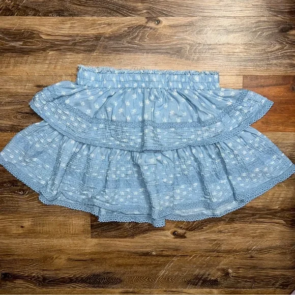❌SOLD❌ aerie Rock N Ruffle Mini Skirt, Size L - Picture 9 of 9
